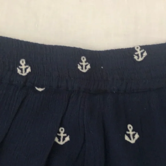 Roxy Navy and White Anchor Shorts - Picture 5 of 6